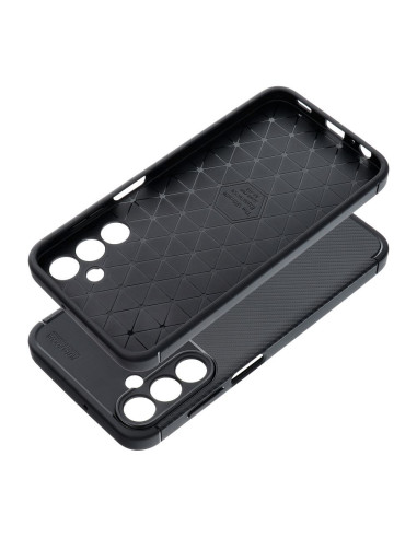 Coque CARBONE PREMIUM pour SAMSUNG A15 5G / A15 4G noir