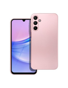 Coque METALLIC pour SAMSUNG A15 5G / A15 4G rose