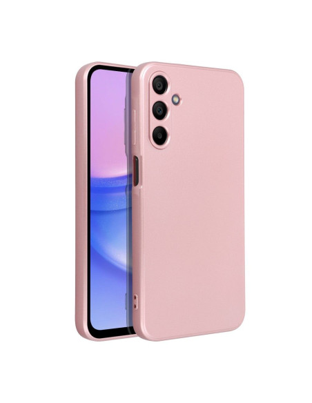 Coque METALLIC pour SAMSUNG A15 5G / A15 4G rose