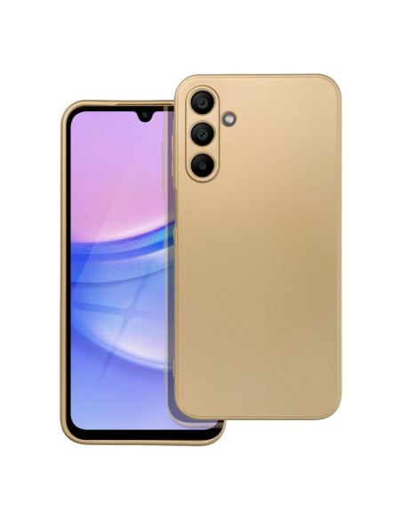 Coque METALLIC pour SAMSUNG A15 5G / A15 4G or