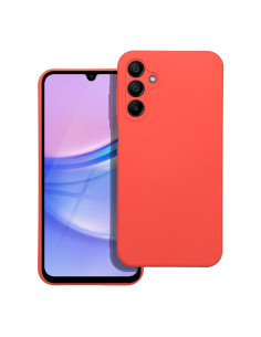 COQUE SILICONE pour SAMSUNG Galaxy A15 5G / A15 4G pêche