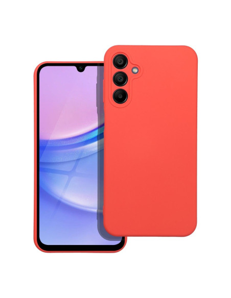 COQUE SILICONE pour SAMSUNG Galaxy A15 5G / A15 4G pêche