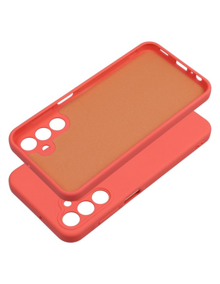 COQUE SILICONE pour SAMSUNG Galaxy A15 5G / A15 4G pêche