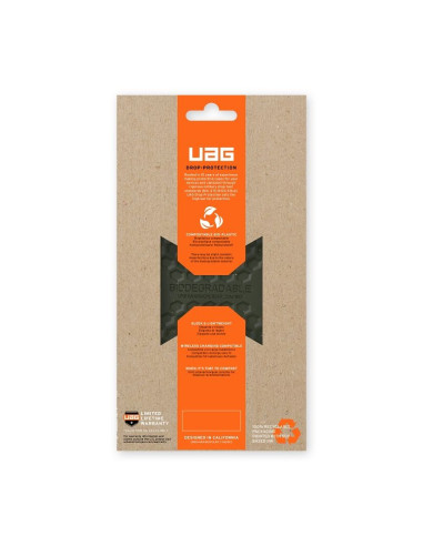 ( UAG ) Urban Armor Gear Biodegradable Outback case for iPhone 14 PRO black