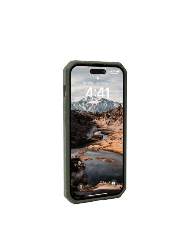 ( UAG ) Urban Armor Gear Biodegradable Outback case for iPhone 14 PRO MAX green
