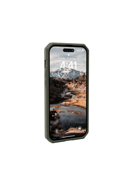 ( UAG ) Urban Armor Gear Biodegradable Outback case for iPhone 14 PRO MAX green