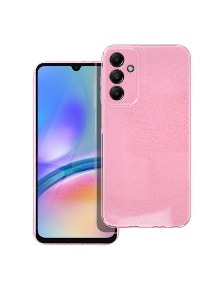 Coque CLEAR CASE 2mm BLINK pour SAMSUNG A15 5G / A15 4G rose