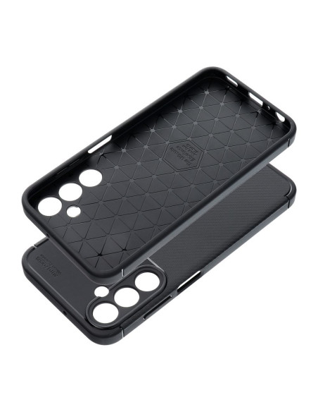 Coque CARBONE PREMIUM pour SAMSUNG A25 5G noir
