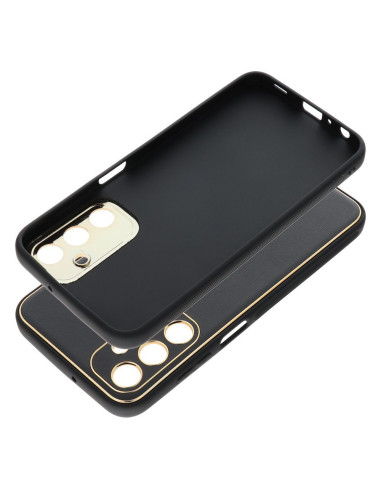 Etui LEATHER Case en cuir pour SAMSUNG Galaxy A25 5G NOIR