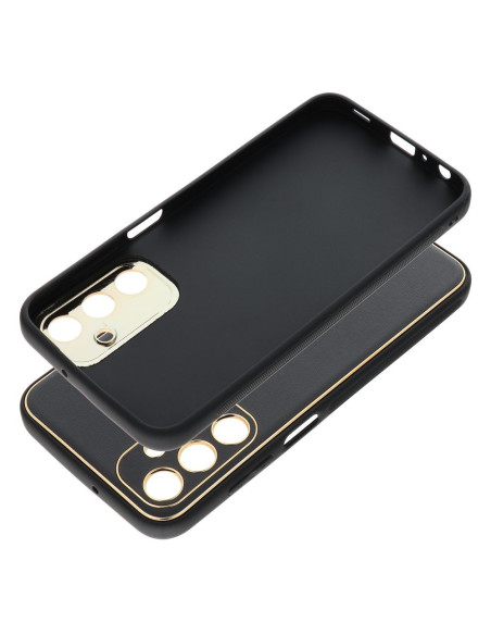 Etui LEATHER Case en cuir pour SAMSUNG Galaxy A25 5G NOIR
