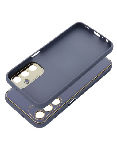 Etui LEATHER Case en cuir pour SAMSUNG Galaxy A25 5G BLEU