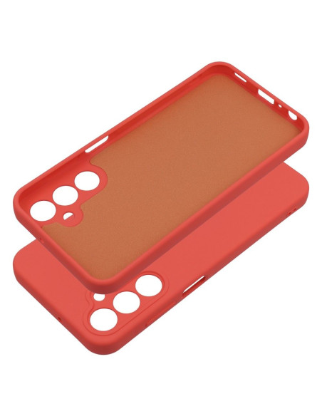 COQUE SILICONE pour SAMSUNG Galaxy A25 5G pêche