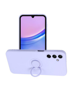 Coque SILICONE RING pour SAMSUNG Galaxy A15 5G / A15 4G violet
