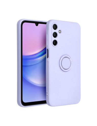 Coque SILICONE RING pour SAMSUNG Galaxy A15 5G / A15 4G violet