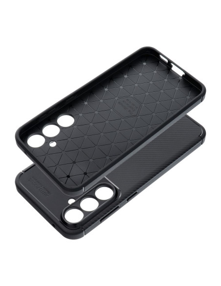 Coque CARBONE PREMIUM pour SAMSUNG S23 FE noir