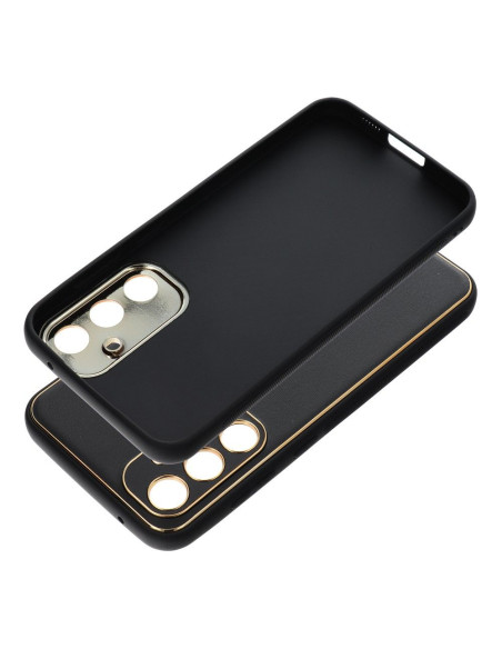 Etui LEATHER Case en cuir pour SAMSUNG Galaxy S23 FE NOIR
