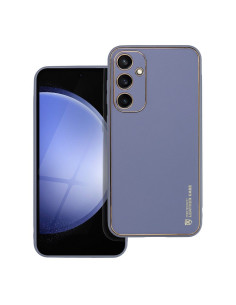 Etui LEATHER Case en cuir pour SAMSUNG Galaxy S23 FE BLEU