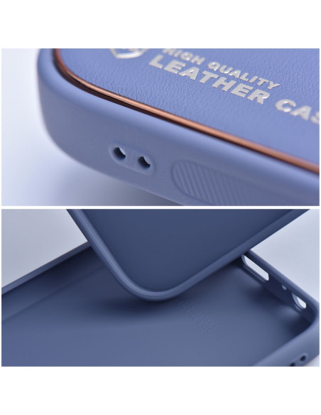 Etui LEATHER Case en cuir pour SAMSUNG Galaxy S23 FE BLEU