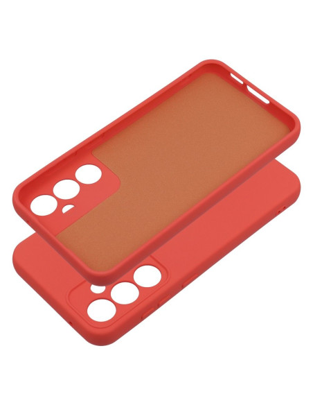 COQUE SILICONE pour SAMSUNG Galaxy S23 FE pêche