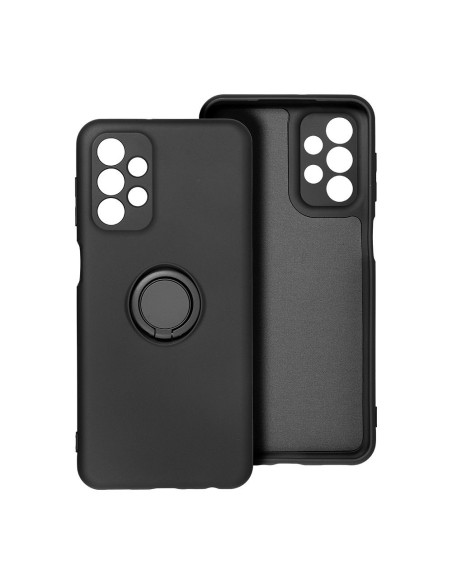 Coque SILICONE RING pour SAMSUNG Galaxy S23 FE noir