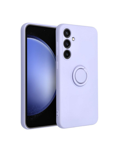Coque SILICONE RING pour SAMSUNG Galaxy S23 FE violet