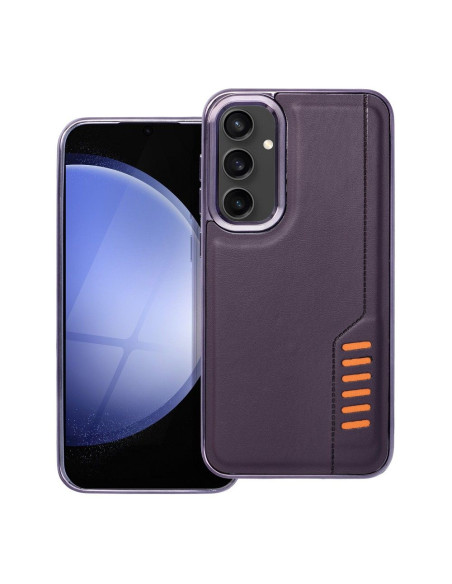 MILANO Coque pour SAMSUNG S23 FE violet foncé