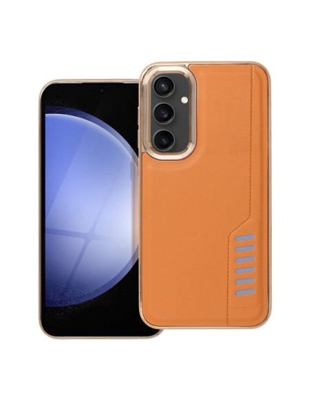 MILANO Coque pour SAMSUNG S23 FE marron