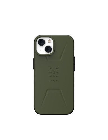 Coque ( UAG ) Urban Armor Gear Civilian compatible avec MagSafe pour IPHONE 14 PLUS vert