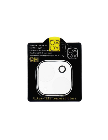 Verre trempé 5D Full Glue pour appareil photo - pour Samsung Galaxy A15 4G / A15 5G / M15 Noir