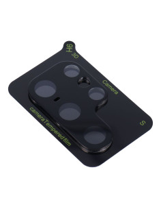 Verre trempé 5D Full Glue pour appareil photo - pour Samsung Galaxy S23 Ultra Black
