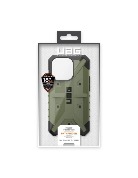 ( UAG ) Urban Armor Gear Pathfinder for IPHONE 14 PRO MAX green
