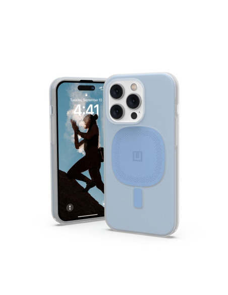 ( UAG ) Urban Armor Gear Lucent 2.0 [U] case for IPHONE 14 PRO MAX compatible with MagSafe cerulean