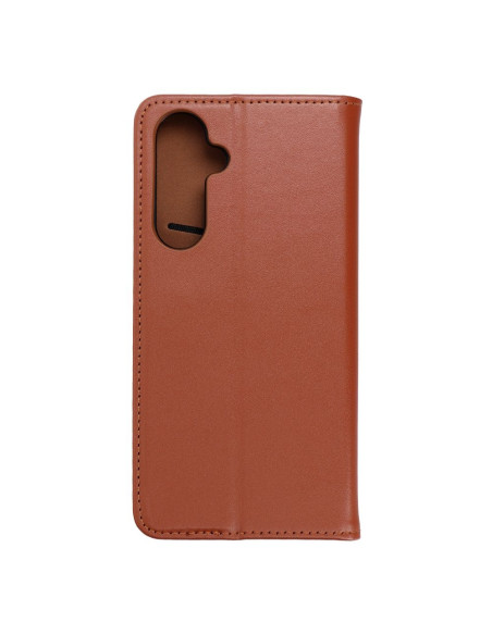 Étui en cuir SMART PRO pour SAMSUNG S23 FE marron