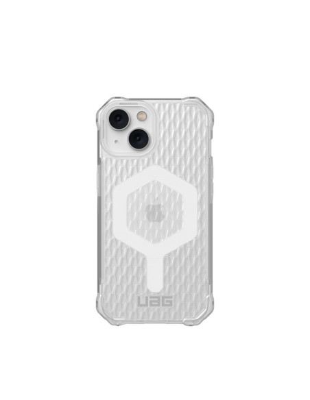 Coque ( UAG ) Urban Armor Gear Essential Armor pour iPhone 14 PLUS compatible avec MagSafe givré