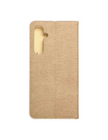 Etui Luna Book pour SAMSUNG S23 FE or