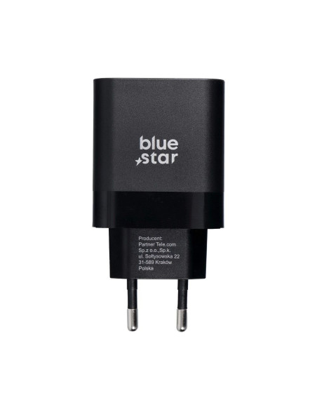 Chargeur secteur universel Blue Star avec USB type C - 3A 45W avec fonction de charge PD et QC 4.0