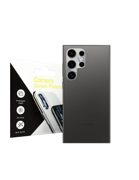 VERRE TREMPE Tempered Glass Camera Full Cover pour SAM S24 Ultra