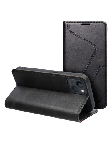 FORCELL F-PROTECT RFID Blocker Book pour IPHONE 13 noir