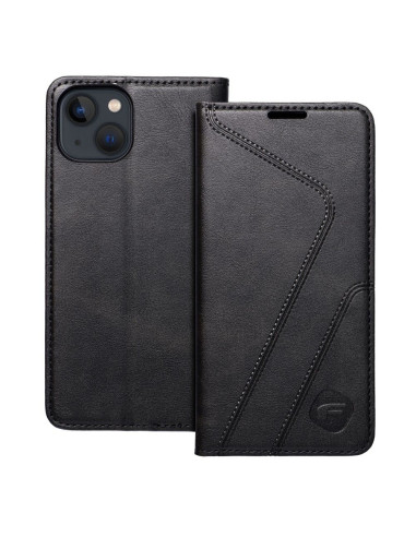 FORCELL F-PROTECT RFID Blocker Book pour IPHONE 13 noir