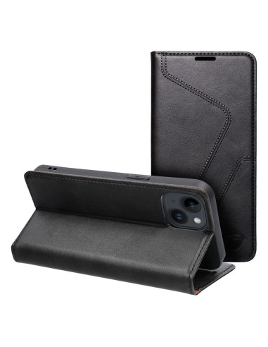 FORCELL F-PROTECT RFID Blocker Book pour IPHONE 14 noir