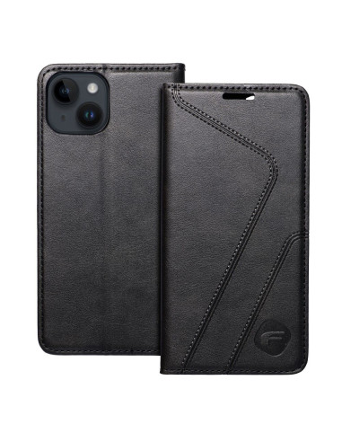 FORCELL F-PROTECT RFID Blocker Book pour IPHONE 14 noir