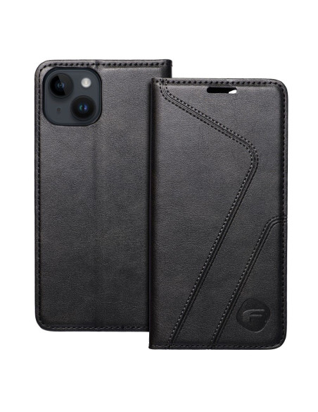 FORCELL F-PROTECT RFID Blocker Book pour IPHONE 14 noir