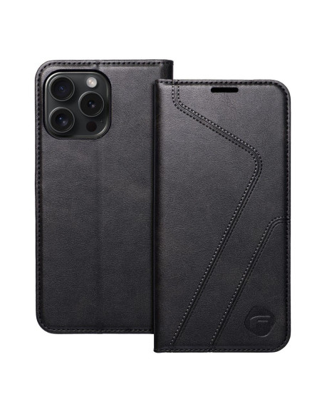 FORCELL F-PROTECT RFID Blocker Book pour IPHONE 15 PRO MAX noir