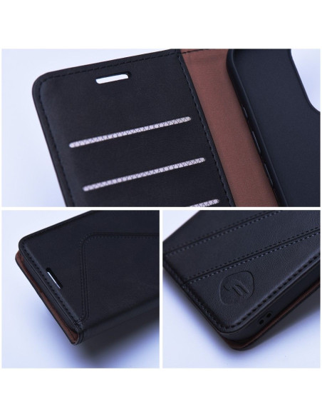 FORCELL F-PROTECT RFID Blocker Book pour IPHONE 15 PRO MAX noir