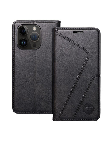 FORCELL F-PROTECT RFID Blocker Book pour IPHONE 14 PRO noir