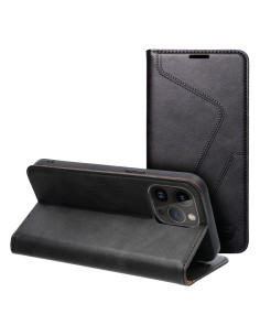 FORCELL F-PROTECT RFID Blocker Book pour IPHONE 14 PRO MAX noir