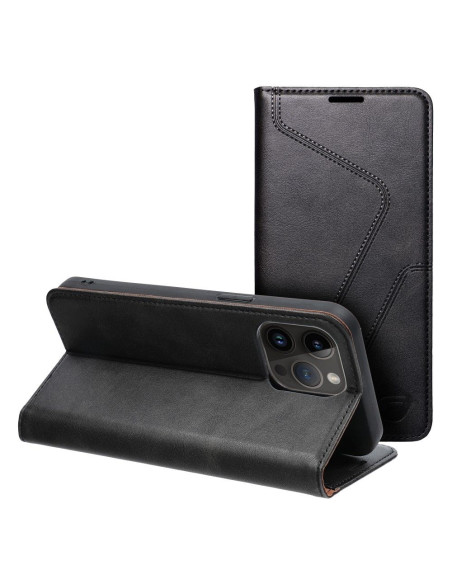 FORCELL F-PROTECT RFID Blocker Book pour IPHONE 14 PRO MAX noir
