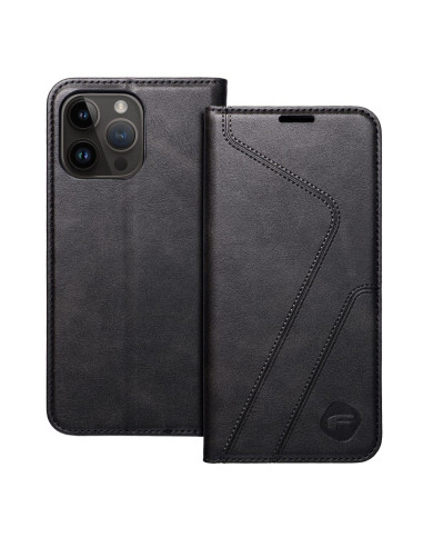 FORCELL F-PROTECT RFID Blocker Book pour IPHONE 14 PRO MAX noir