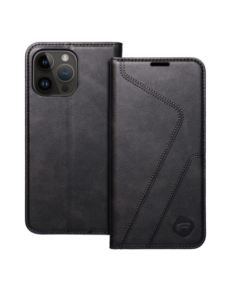 FORCELL F-PROTECT RFID Blocker Book pour IPHONE 14 PRO MAX noir