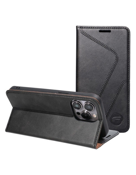 FORCELL F-Protect RFID Blocker book case for IPHONE 14 black